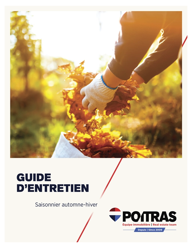Équipe Poitras - Guide automne-hiver